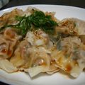 ＊葉っぱちゃん＊'s cooksnap of when they made つるるんっ。キムチ水餃子.