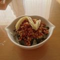 ラリー＆サラ's cooksnap of when they made 絶品納豆ご飯(天かすマヨ).