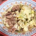 コレクション's cooksnap of when they made 豚肉と白菜の卵とじ.