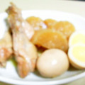 mamanotama's cooksnap of when they made お鍋ひとつ！手羽元とお大根と玉子の煮物♡.