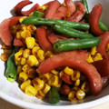 あさここなっつ's cooksnap of when they made お弁当に♪いんげんとウインナー炒め.