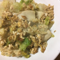 やーしー's cooksnap of when they made レタスと玉子とエリンギの炒めもの.