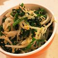 aya14838's cooksnap of when they made お鍋一つで常備菜☆もやしと小松菜のナムル.