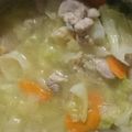 クックEUGGGX☆'s cooksnap of when they made キャベツたっぷり鶏塩うどん.