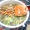 ちっちにゃんにゃん's cooksnap of when they made 蟹鍋＆蟹雑炊.