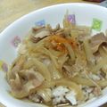 talove02's cooksnap of when they made 子供がガッつく！簡単！つゆだく豚丼.