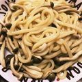 yknaaa's cooksnap of when they made 材料2つ！簡単きのこうどん♡.