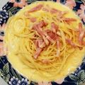 はぴこれ's cooksnap of when they made 簡単＊本格カルボナーラ.