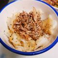 ナスピヨ's cooksnap of when they made 白菜とツナの和え物.