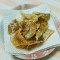 ＊れいぴん＊'s cooksnap of when they made 初めての味？ほんのり甘い♥ヤーコンチップ.