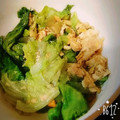 けんけん1016's cooksnap of when they made ✿レタスとツナ缶で❀マヨ醤油✿炒め.