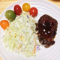 きゅぱん's cooksnap of when they made 初心者さんのための簡単ハンバーグ.