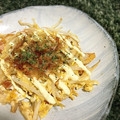 na2ki0822's cooksnap of when they made ＊もやしとちくわの卵とじ～お好み焼き風＊.