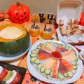 NAHO‎'s cooksnap of when they made ハロウィン！ケーキ寿司＆おばけ手まり寿司.