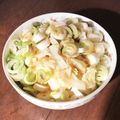 はにわん、's cooksnap of when they made 超簡単！白菜と長葱のあつあつごま油サラダ.