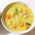 dairikako's cooksnap of when they made ベーコンと白菜のシチュー.