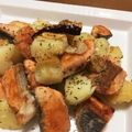 菜つ実☆ミ's cooksnap of when they made 鮭とじゃがいものペペロンチーノ風ソテー.