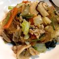 ﾌﾞｷﾞｰｼﾞｬｯｸ's cooksnap of when they made 白菜×しめじ×豚バラdeオイスター炒め♪.