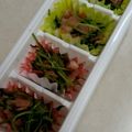 といじ's cooksnap of when they made 弁当にも簡単豆苗とベーコンのコンソメ炒め.