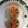 せいちゃんママ☆'s cooksnap of when they made 簡単☆アンパンマン ハンバーグ キャラ弁.