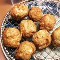 珈琲パン's cooksnap of when they made 胡麻油で揚げ焼き鶏団子☆鶏ミンチボール.