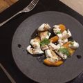 二ミたん's cooksnap of when they made 簡単☆柿とモッツァレラのサラダ.