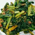 のやたこ's cooksnap of when they made 簡単 かぶの葉 さっぱり梅和え おひたし.