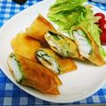 ととろ＆めい's cooksnap of when they made 白身魚と大葉の春巻☆.