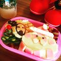 aoumimama's cooksnap of when they made 簡単♪クリスマスサンタさんデコトースト.