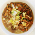 おケロ☆'s cooksnap of when they made 白菜と大根おろしとなめこの炒め物.