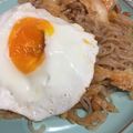 maomom0821's cooksnap of when they made 納豆とキムチのしらたきぱすた.