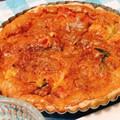 白波さんですよ's cooksnap of when they made 冬限定 牡蠣とほうれん草のキッシュ.