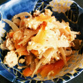 yuyuken's cooksnap of when they made 水切り不要、簡単炒り豆腐風♪.
