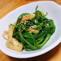 しょみ一's cooksnap of when they made 簡単なのに旨っ♪ピーマン油揚げ炒め.