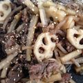 yanagamo's cooksnap of when they made 【おかず】きんぴらには肉を入れよ！.