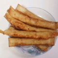 ショコラメロン's cooksnap of when they made プリプリ♪ スティック海老春巻き.