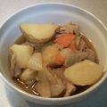 Pononeco's cooksnap of when they made 豚肉であっさり肉じゃが.