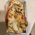 いちごもも's cooksnap of when they made ホシノ天然酵母さつまいものミニ食パン.