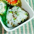SP♪'s cooksnap of when they made 昆布のオイルおにぎり.