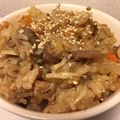 ともチップっぷー's cooksnap of when they made 牛肉のすき焼き味炊き込みご飯.
