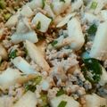 いなみよょよん's cooksnap of when they made ご飯がすすむ♪長芋と豚ミンチの塩炒め.