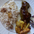Japongelin's cooksnap of when they made ほっこり秋の味覚栗ご飯・鬼皮をむきやすく.