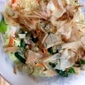 たま1984's cooksnap of when they made ♪にんじんとほうれん草のだし煮雑炊♪.
