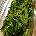 sherlock's cooksnap of when they made 【作り置き】春菊の柚子ナムル.