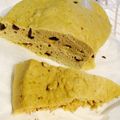 happyreve's cooksnap of when they made レンジで簡単＊HMで抹茶と黒豆のケーキ.