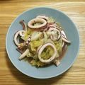 ピーナッツ子♪'s cooksnap of when they made イカとキャベツのバター生姜醤油炒め.