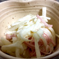 羽奈鳥's cooksnap of when they made 簡単　だいこんサラダ.