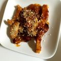がんこママ♪'s cooksnap of when they made 簡単☆豚ロース厚切りケチャップ炒め.