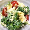 かぴばらgogo's cooksnap of when they made トマトとブロッコリーとゆで卵のサラダ.