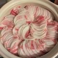 ティンク★'s cooksnap of when they made 豚バラ大根★ミルフィーユ鍋(ガラポン味).